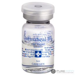 dermaheal hl anti-hair loss ampoule, thickens, nourishes, stimulates hair growth, needle and micro-needle mesotherapy