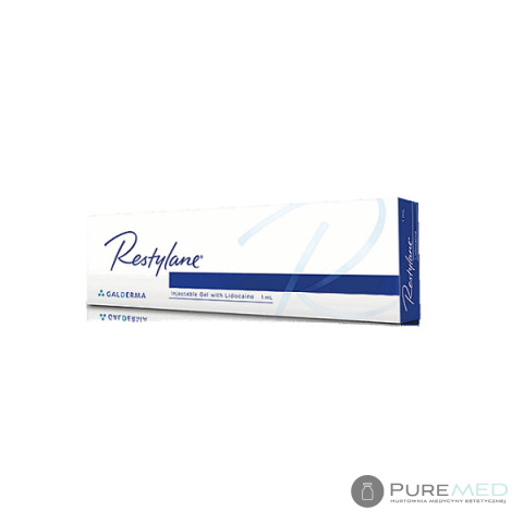 Restylane Lidocaine 1x1ml - filler based on cross-linked hyaluronic acid.