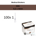 Mesotherapy needles 33G (0.2 x 4mm) 100 pcs