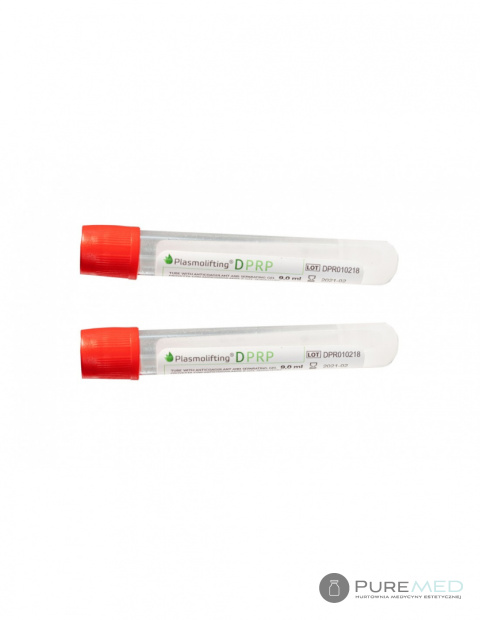 20 tubes for the highest quality autologous plasma, PRP, Plasmolifting
