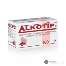 Alkotip alcohol swabs 100 pcs.