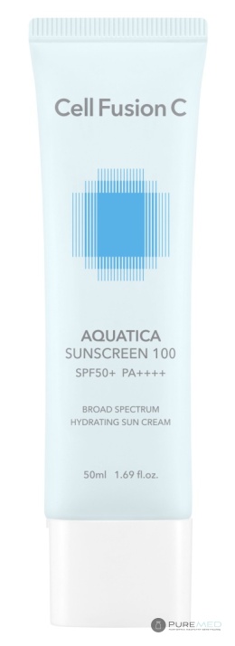 Cell Fusion C Aquatica Sunscreen SPF 50+/PA+++ – Moisturizing cream for dry and sensitive skin 50 ml