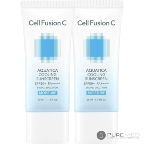 Cell Fusion C Aquatica Cooling Sunscreen SPF 50+/PA+++ – Moisturizing cream for dry and sensitive skin 50 ml