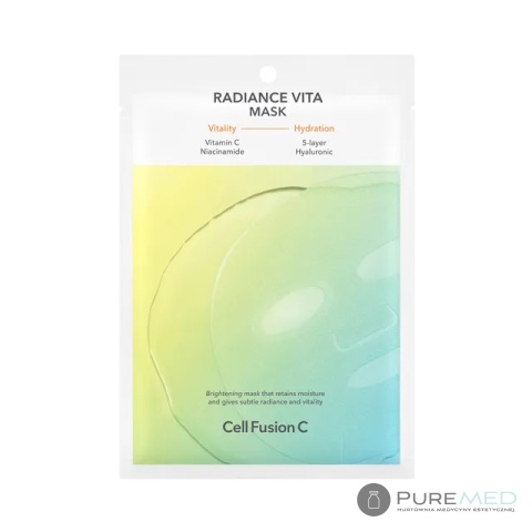 Cell Fusion C Radiance Vita Mask 25g x 5 pcs