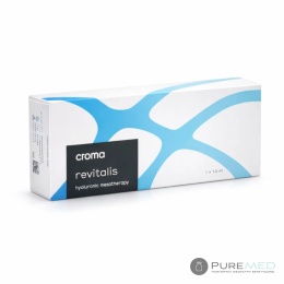 Croma Revitalis Skin Booster 1×1 ml – HA 1.8% + glycerol 2.1% moisturizing mesotherapy