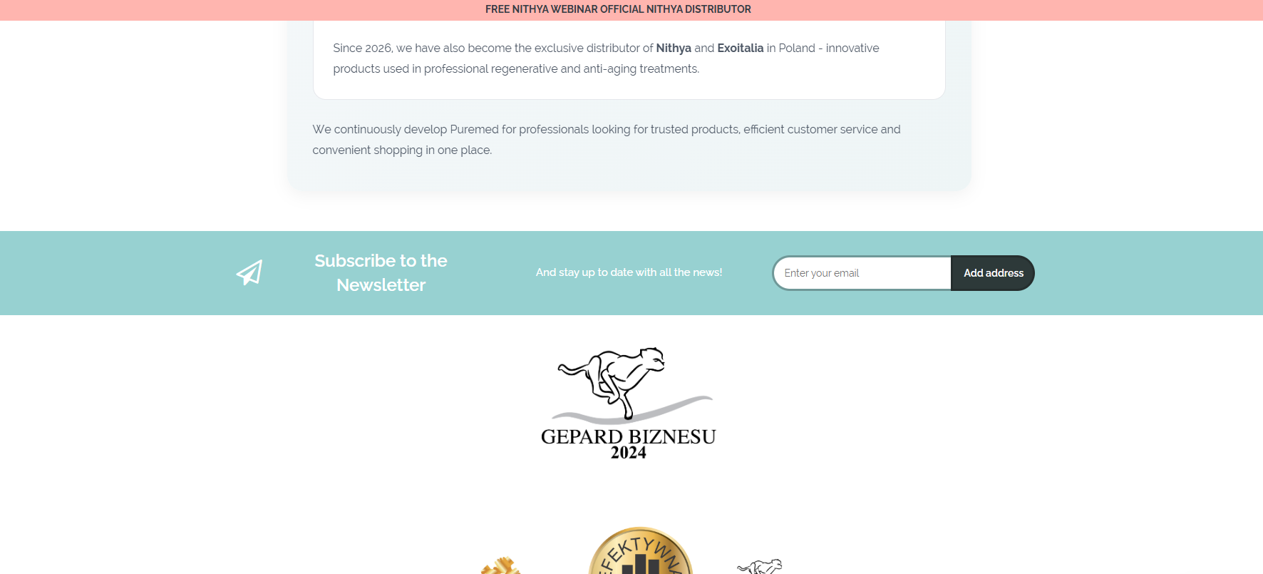 Newsletter desktop